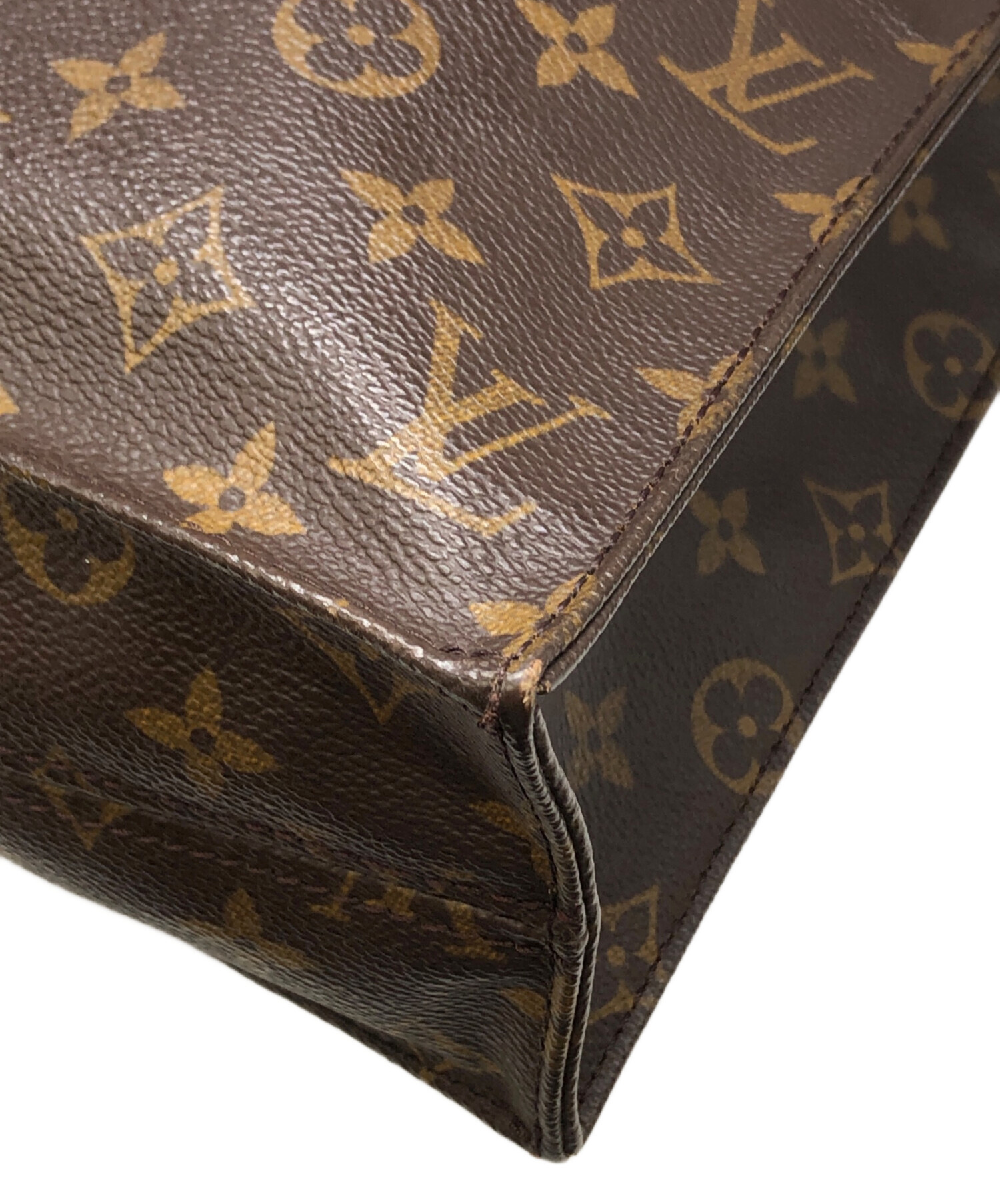 LOUIS VUITTON トートバッグ ブラウンリメイク用 中古・古着通販】LOUIS VUITTON (ルイ ヴィトン) トートバッグ