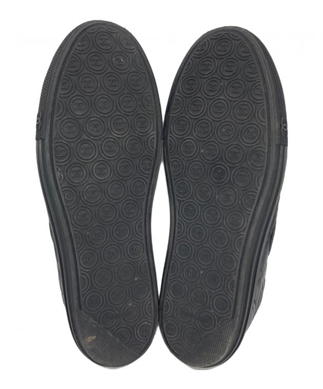 中古・古着通販】CHANEL (シャネル) ココマークマトラッセスニーカー