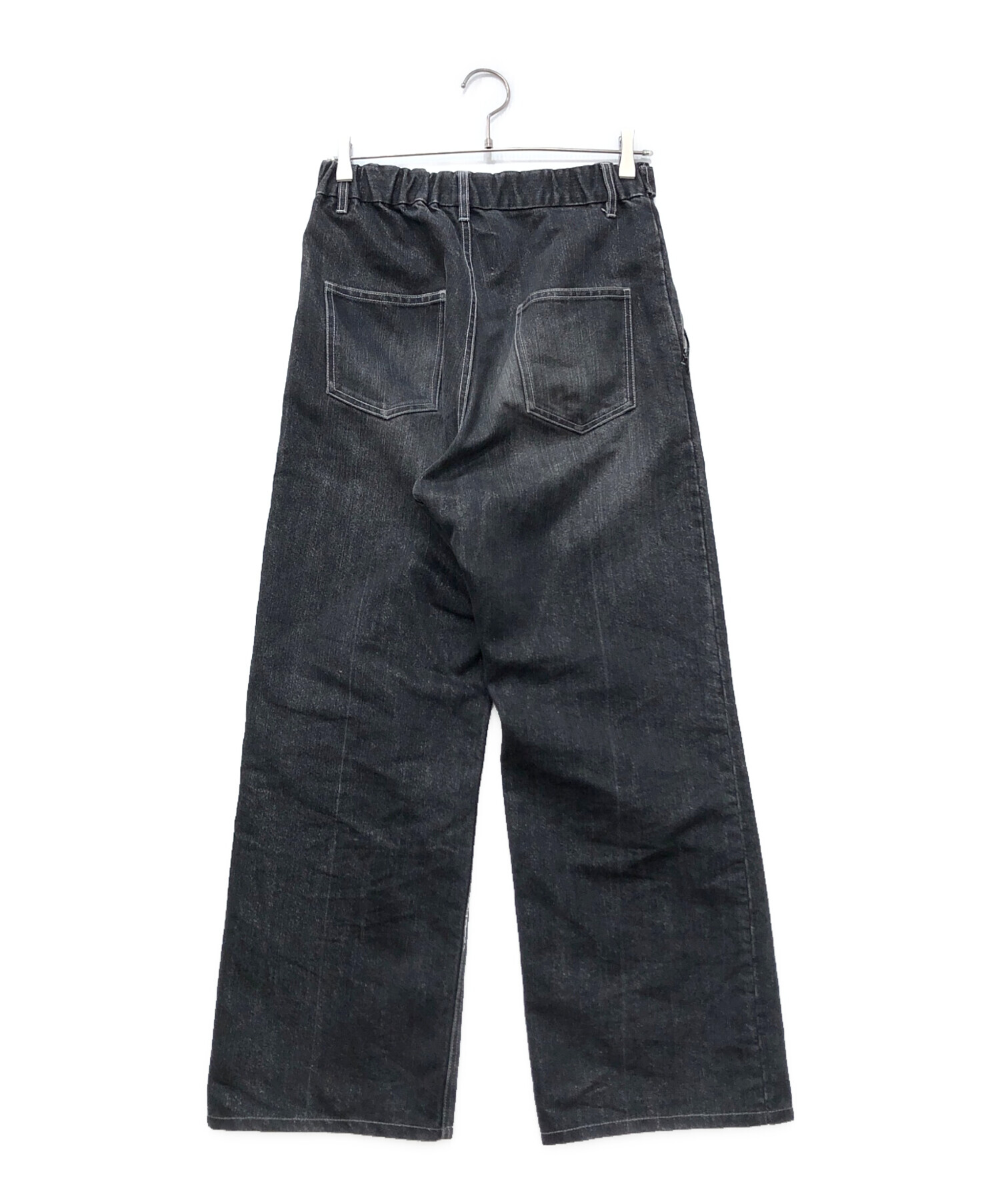 中古・古着通販】KAIKO (カイコー) SHINING FADED DENIM PANTS グレー 