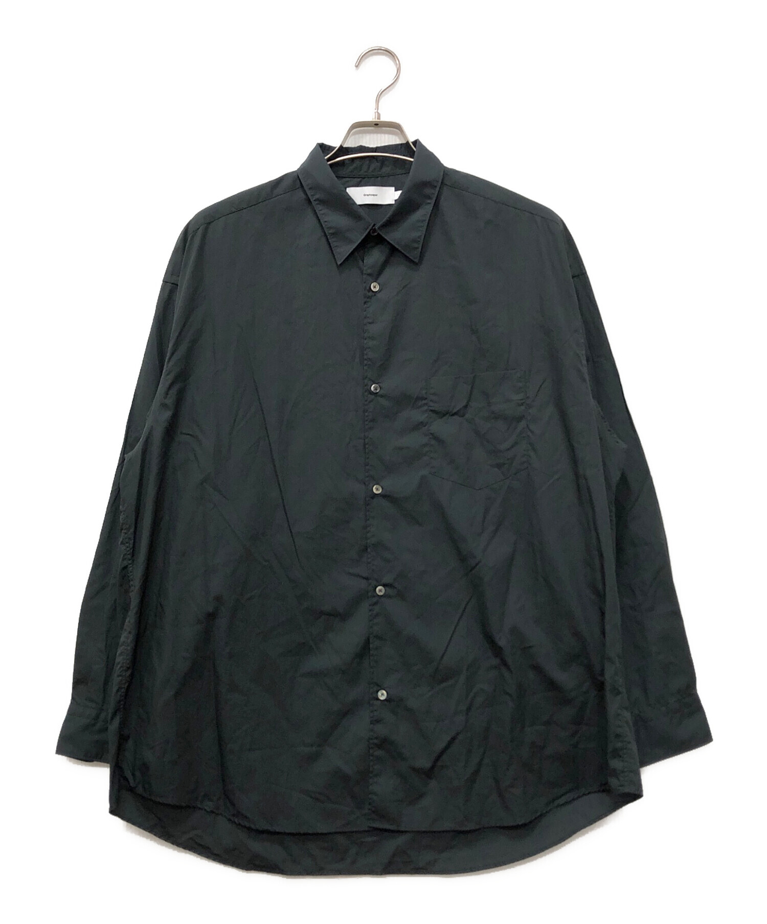 中古・古着通販】Graphpaper (グラフペーパー) Broad L/S Oversized
