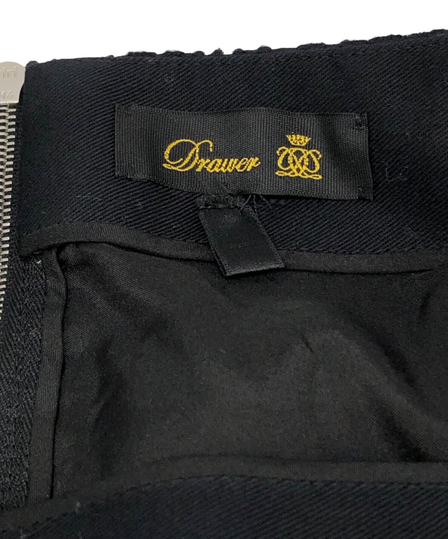 中古・古着通販】Drawer (ドゥロワー) エンブロイダリーバックジップ