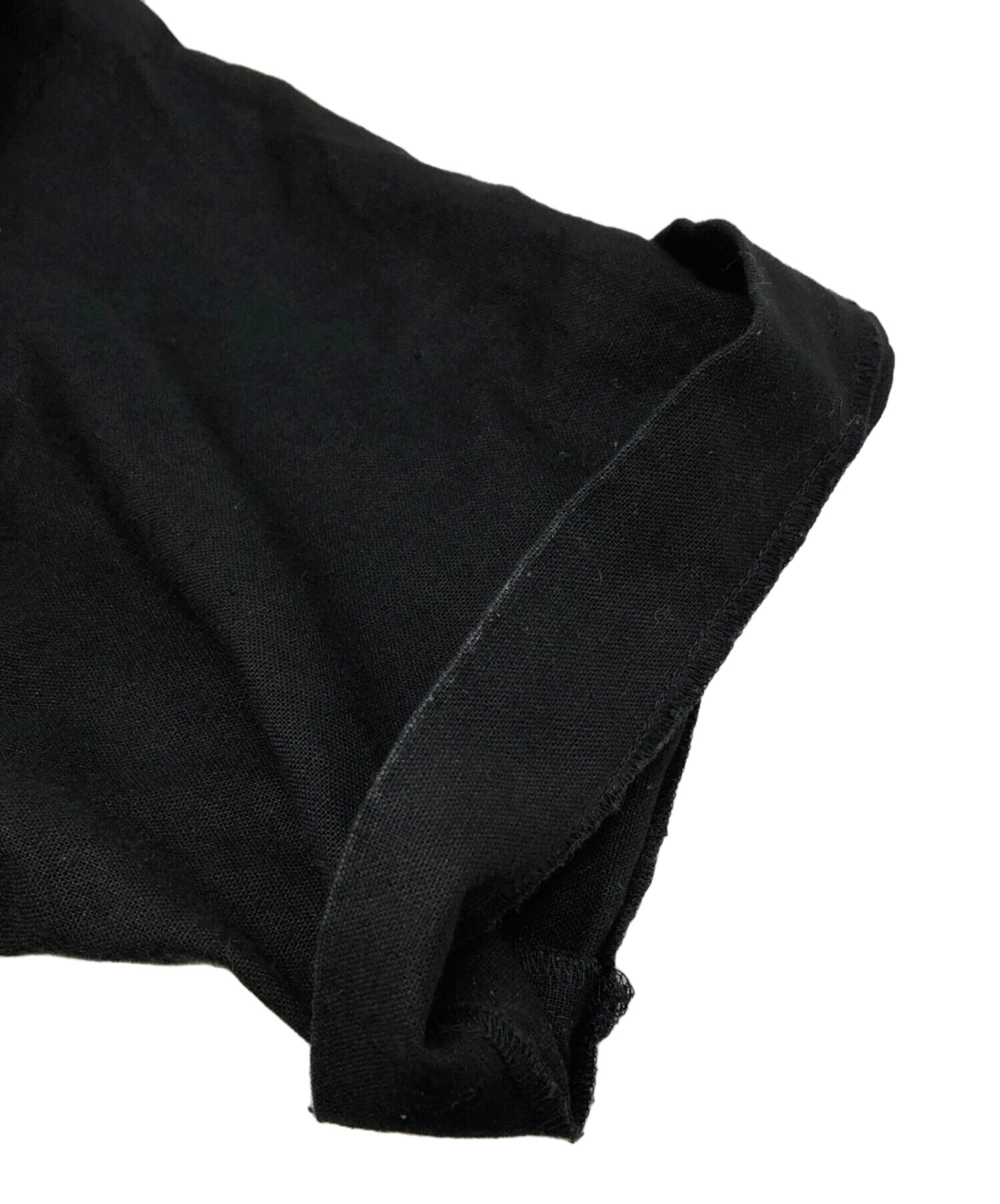 中古・古着通販】foufou (フーフー) THE DRESS #36 black linen DRESS