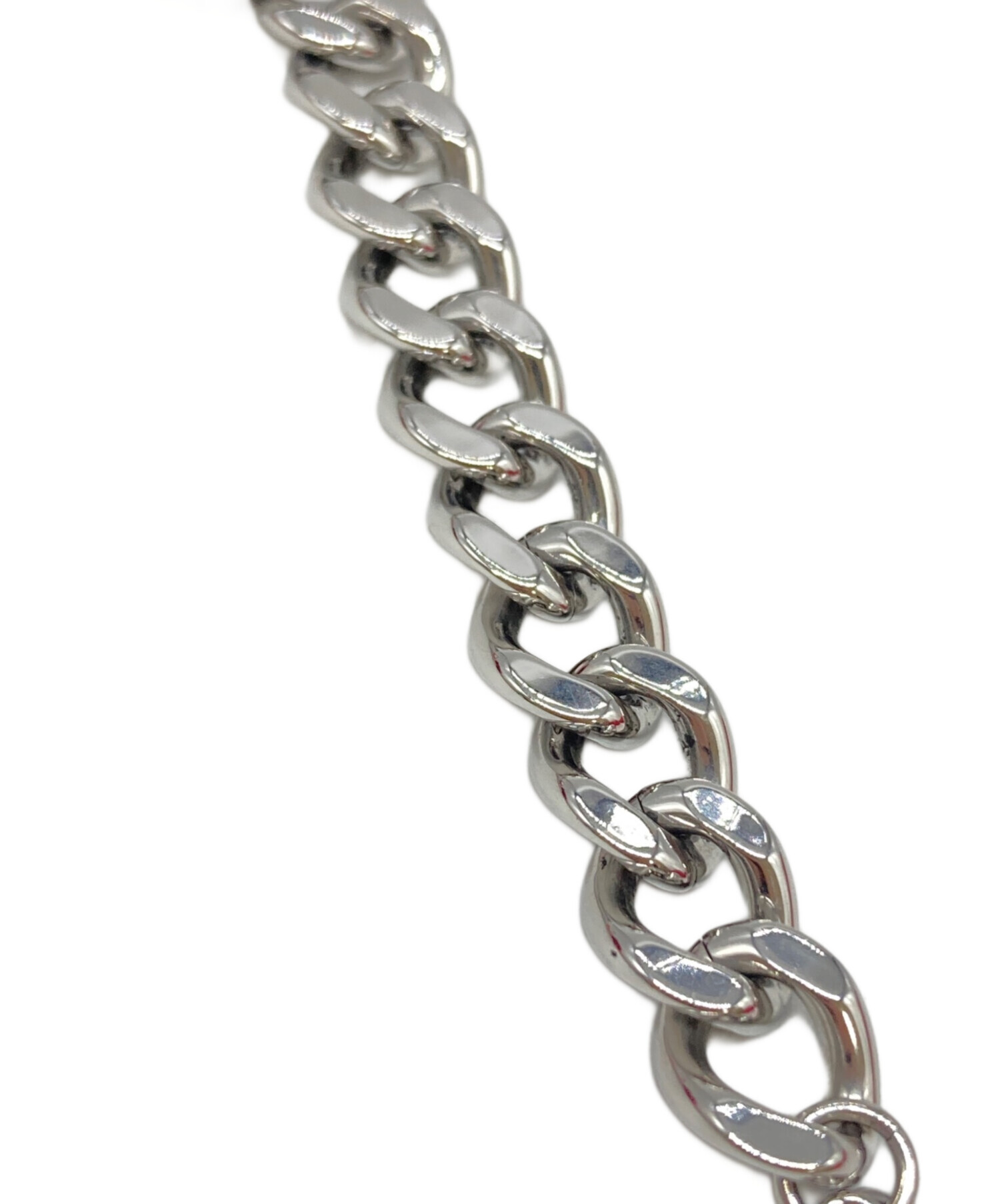 中古・古着通販】DIESEL (ディーゼル) Dロゴブレスレット シルバー