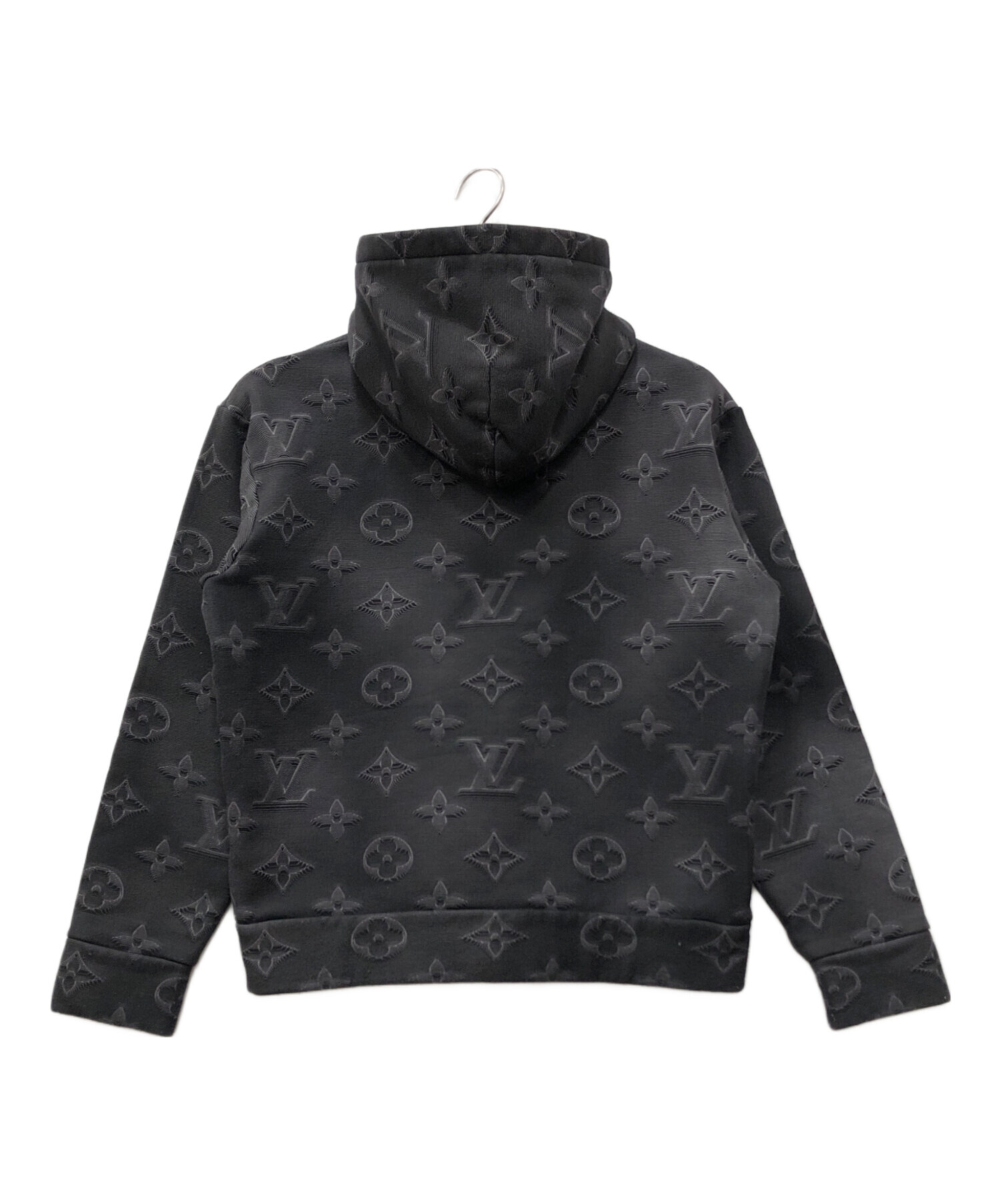 最終値下ヴィトン LouisVuitton3Dモノグラム2054パーカーXXL黒 中古・古着通販】LOUIS VUITTON (ルイ ヴィトン) 3Dモノグラムパーカー