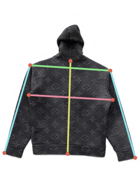 中古・古着通販】LOUIS VUITTON (ルイ ヴィトン) 3Dモノグラムパーカー