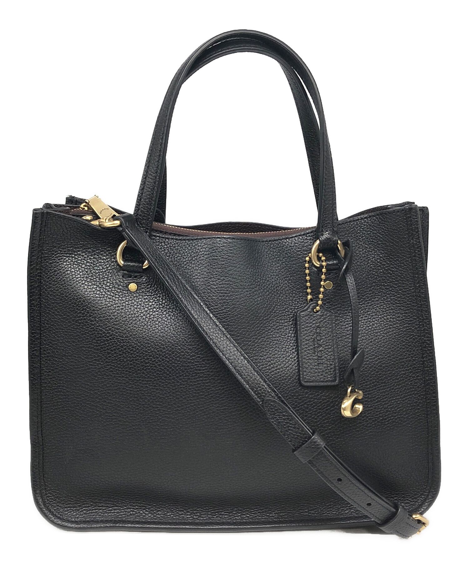 中古・古着通販】COACH (コーチ) タイラー キャリーオール 28 ブラック 