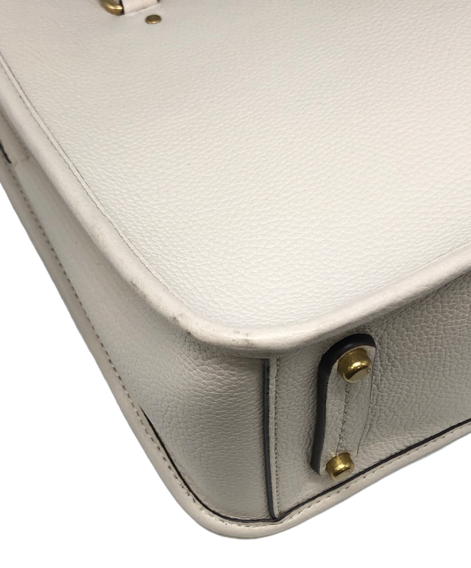 新品】 COACH ハンドバッグ タイラー キャリーオール 28 アイボリー