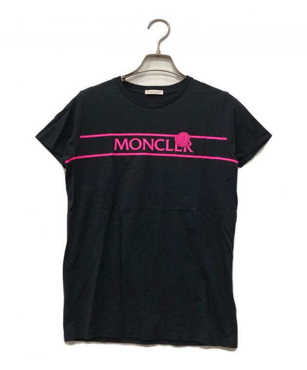 中古・古着通販】MONCLER (モンクレール) ロゴワッペンプリントTシャツ