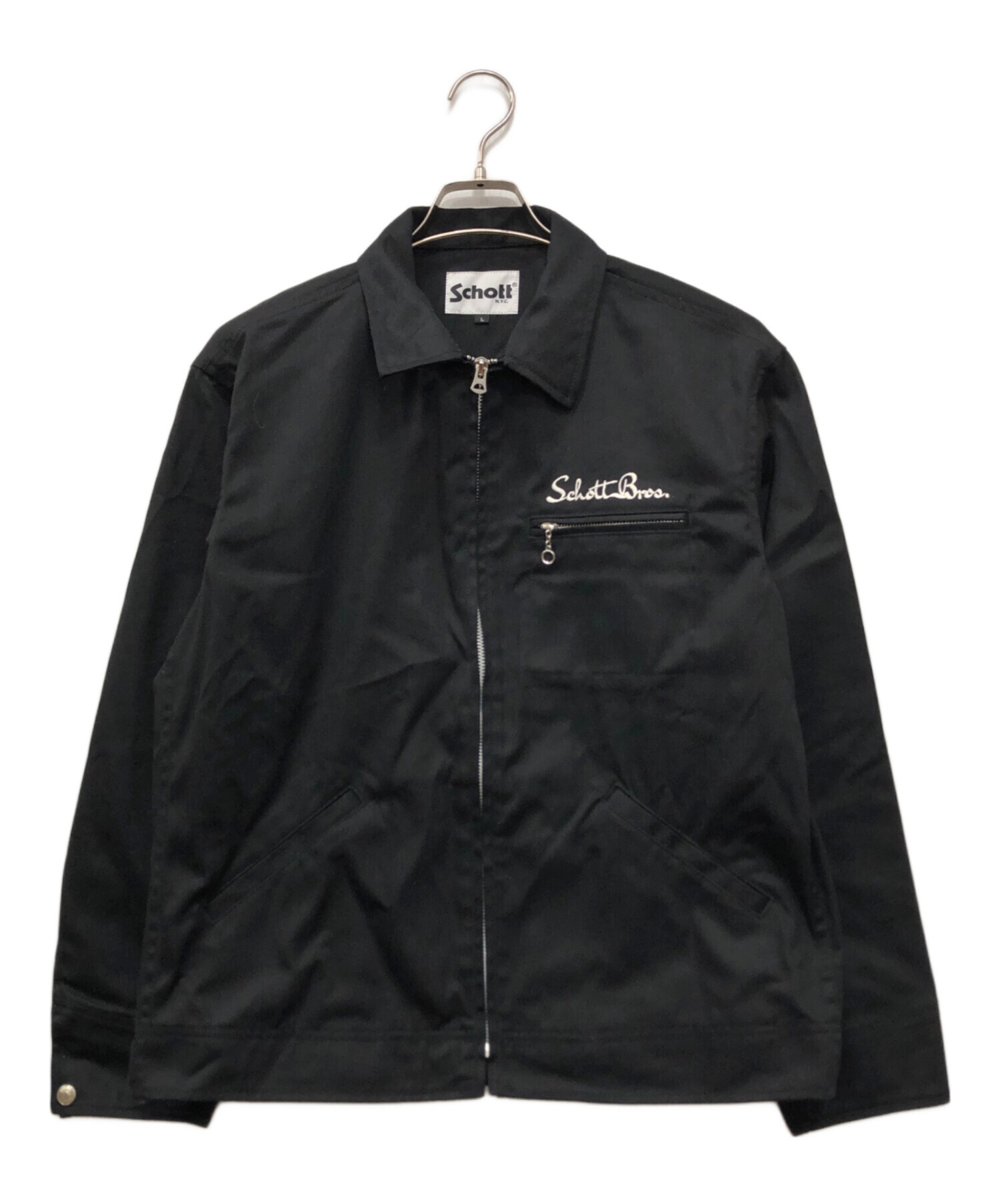 中古・古着通販】Schott (ショット) TC ワークジャケット ブラック 