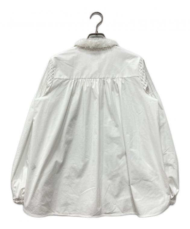 UNITED ARROWS - UNITED TOKYO チュールセーター　白 中古・古着通販】UNITED ARROWS TOKYO (ユナイテッドアローズ