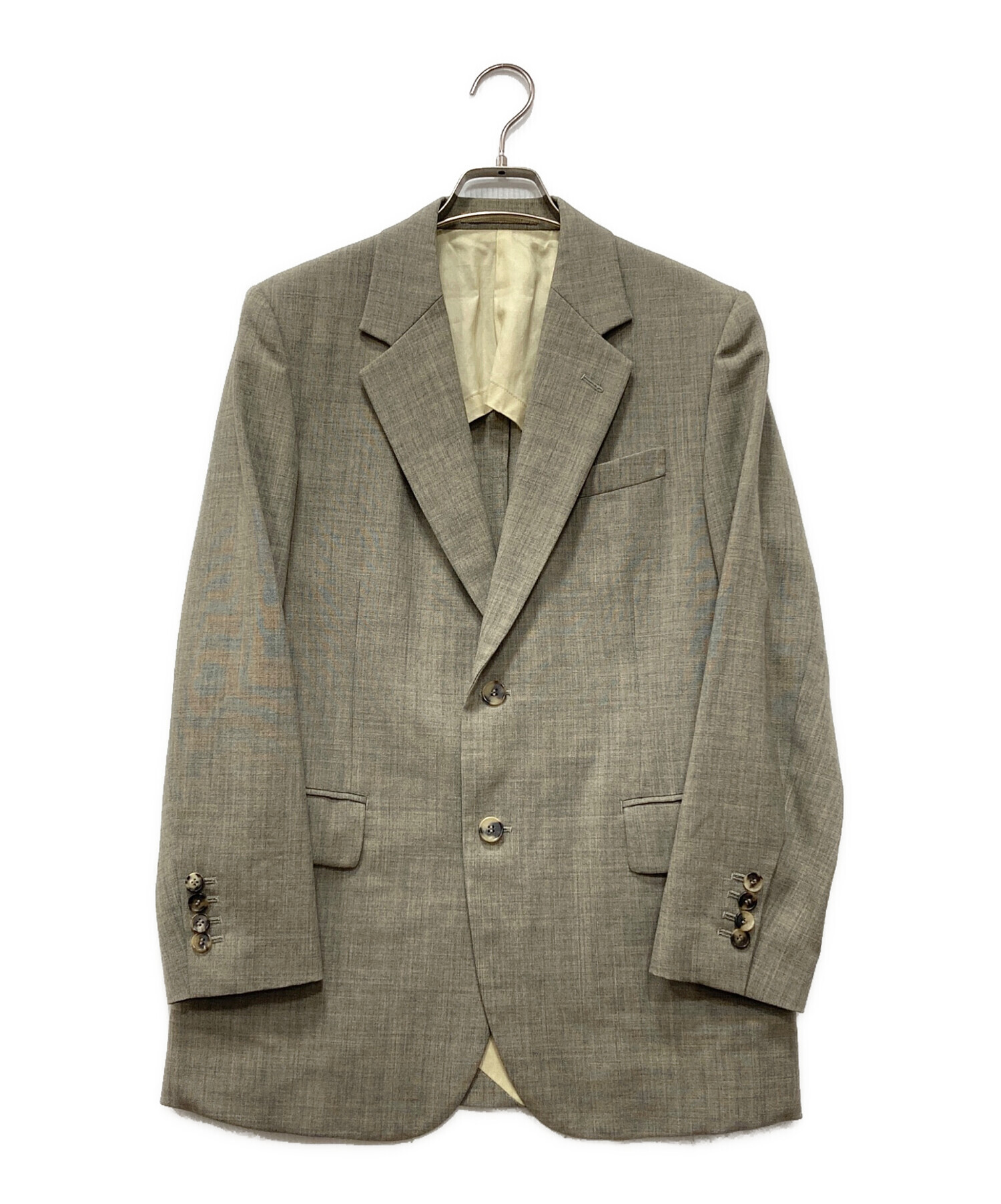 YLEVE イレーヴ　TOP OVERDYE SUMMER WOOL JK 中古・古着通販】YLEVE (イレーヴ) TOP OVERDYE SUMMER WOOL JK グレー