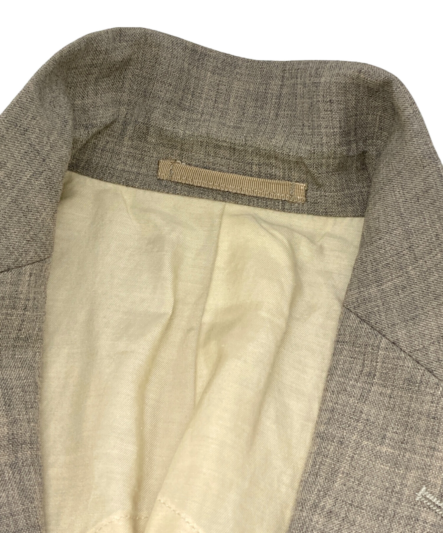 中古・古着通販】YLEVE (イレーヴ) TOP OVERDYE SUMMER WOOL JK グレー