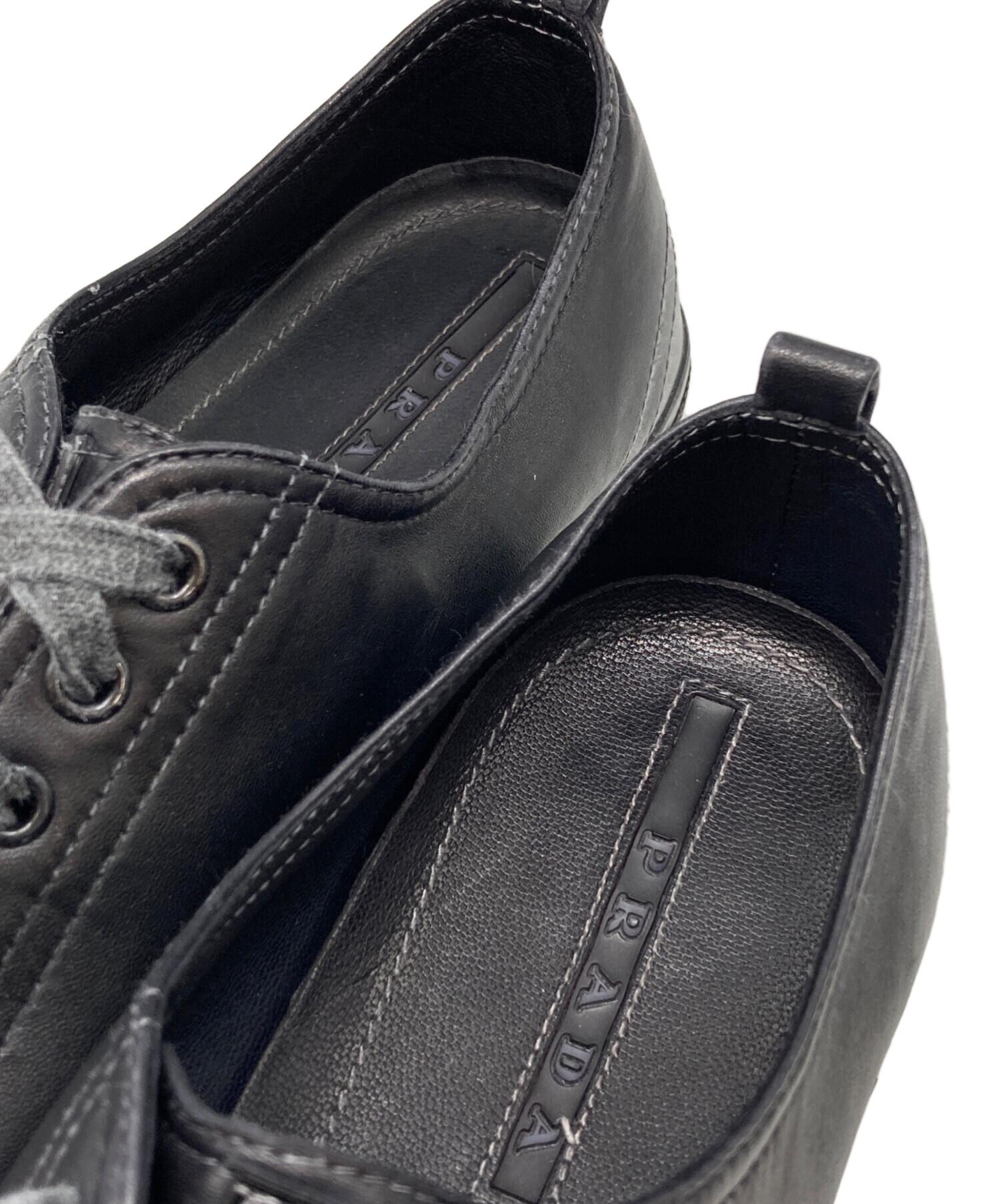 中古・古着通販】PRADA SPORTS (プラダスポーツ) レザースニーカー
