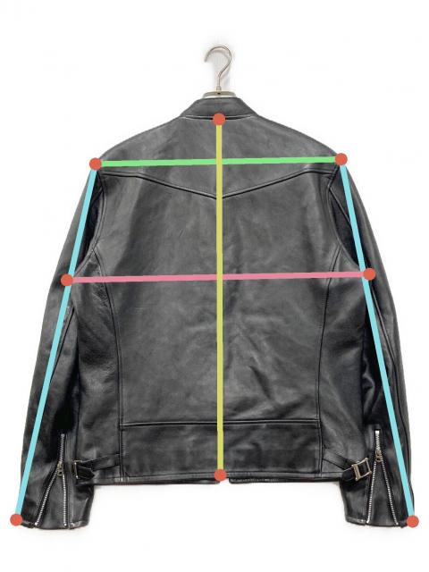 中古・古着通販】Schott (ショット) SHEEP LEATHER 70'S シングル