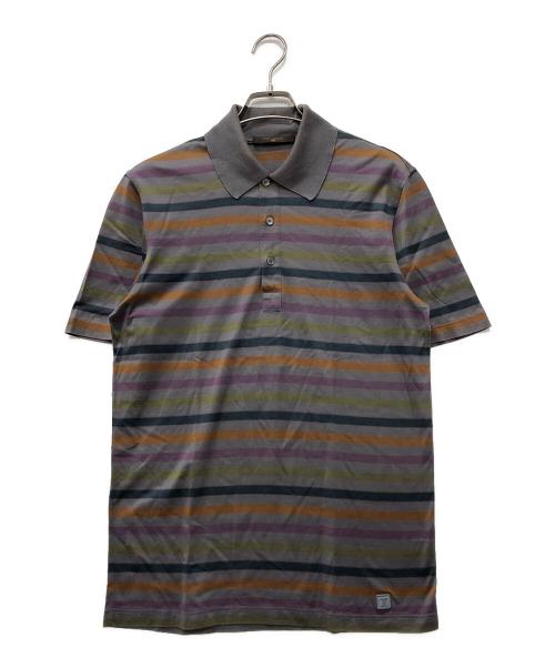 中古・古着通販】LOUIS VUITTON (ルイ ヴィトン) ボーダーポロシャツ