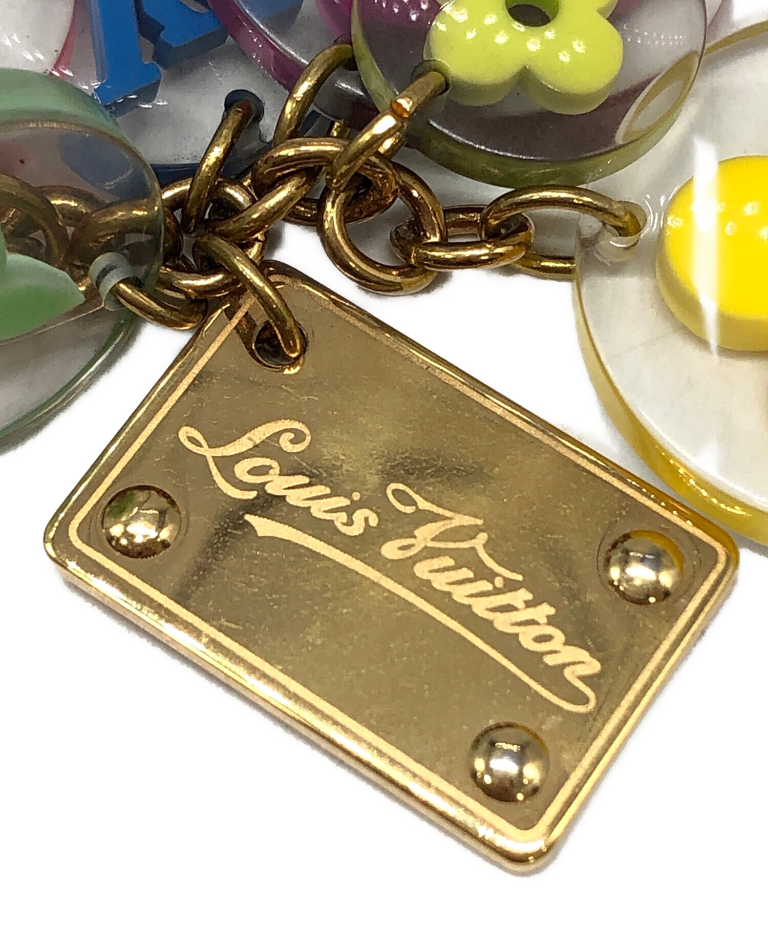 m*n様 新品未使用　Louis Vuitton ゴールドロゴチャーム 中古・古着通販】LOUIS VUITTON (ルイ ヴィトン) バッグチャーム