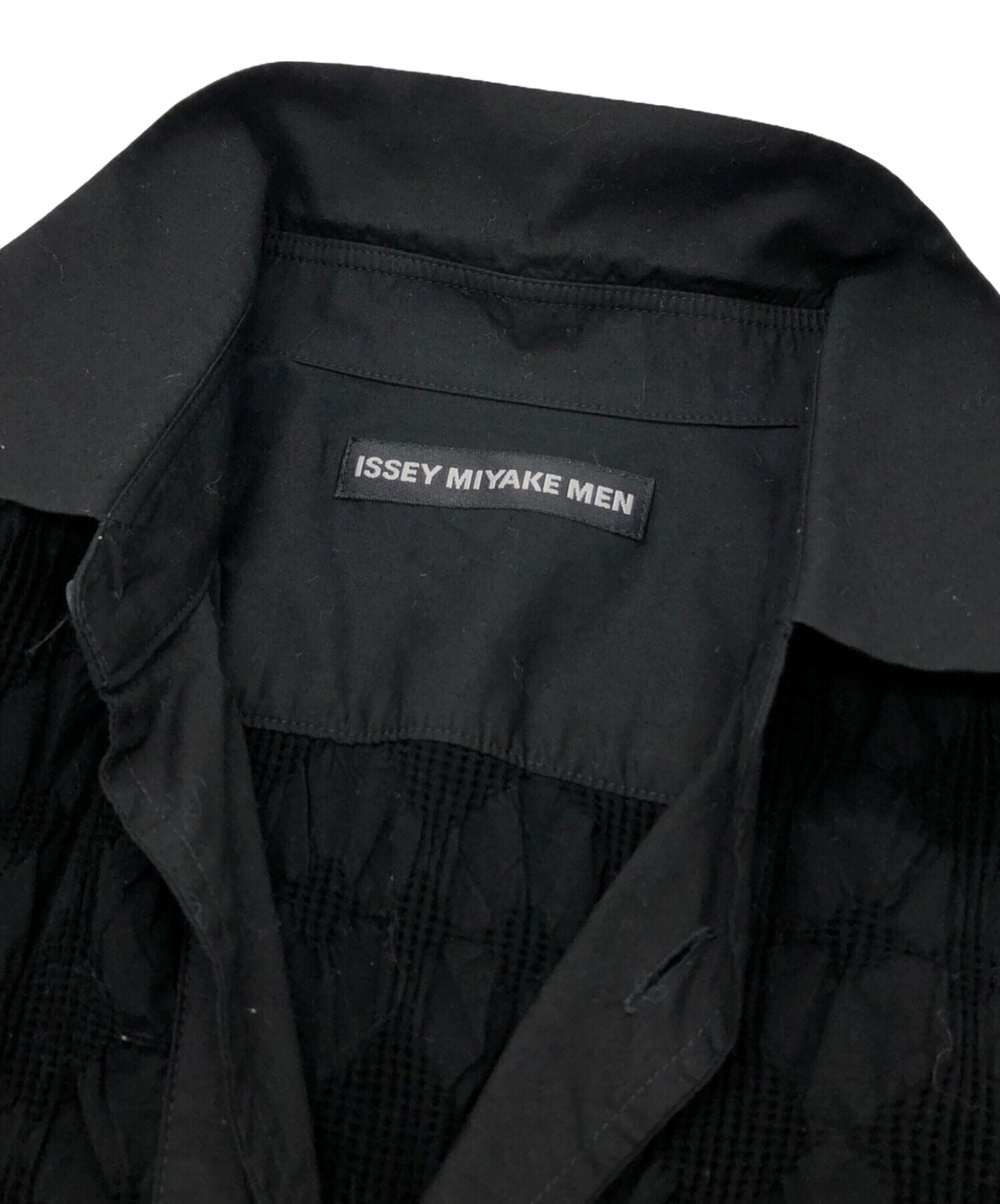 MIYAKE ISSEY MEN ワッフルプリーツ 長袖シャツ MEN⁄イッセイミヤケ