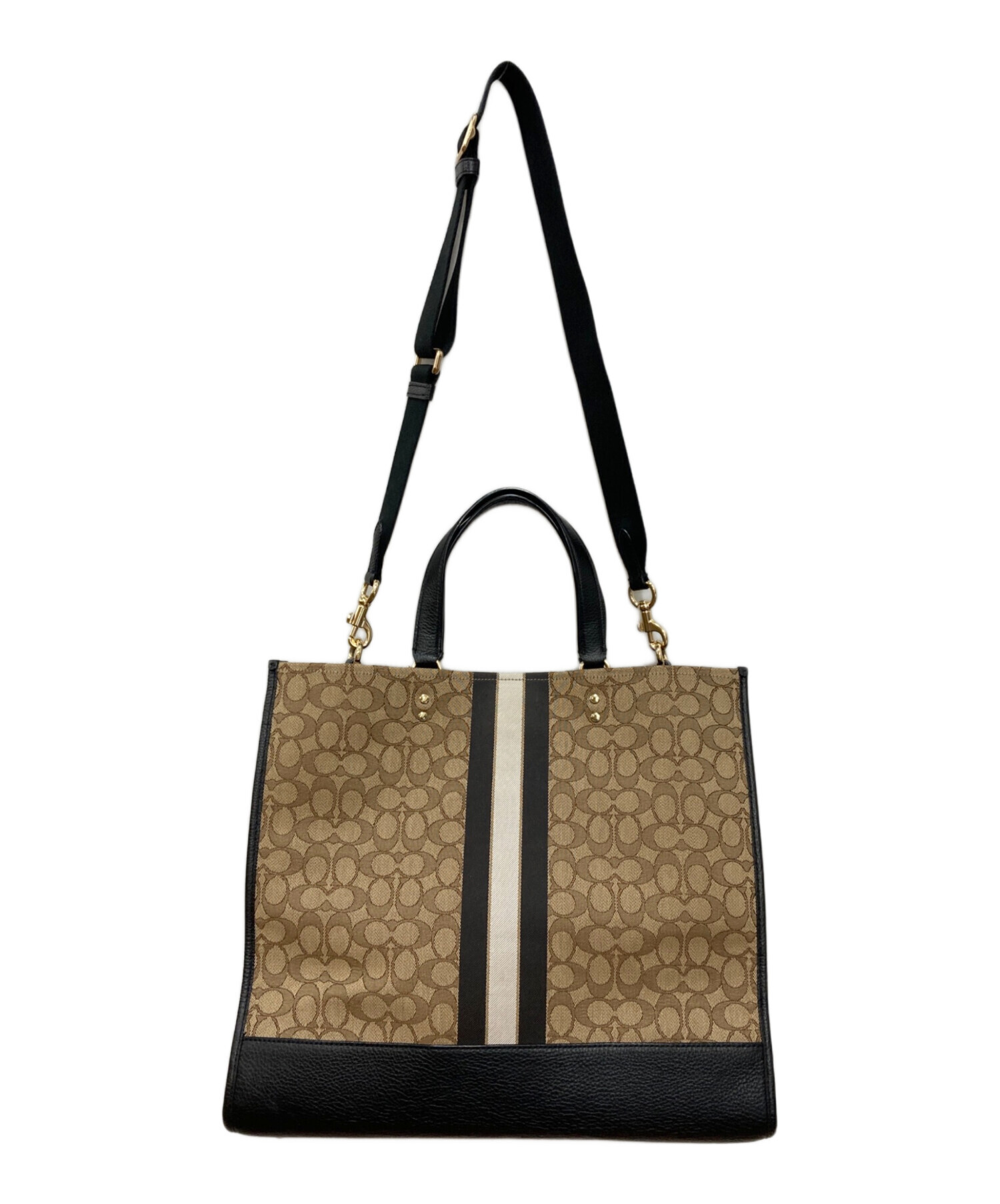 中古・古着通販】COACH (コーチ) シグネチャージャガード デンプシー