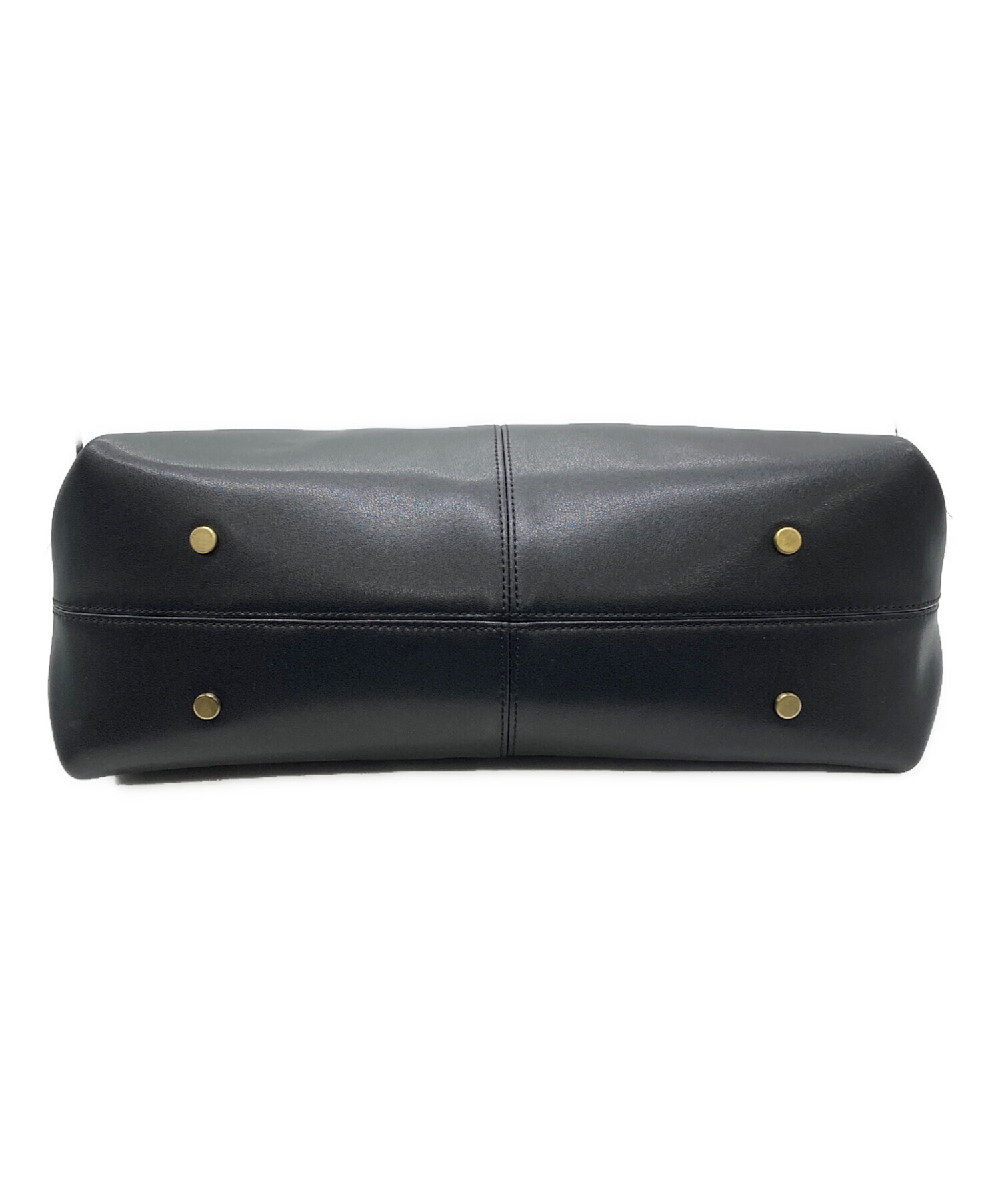 中古・古着通販】FOLNUA (フォルニュア) Mini Bateau Bag ブラック 