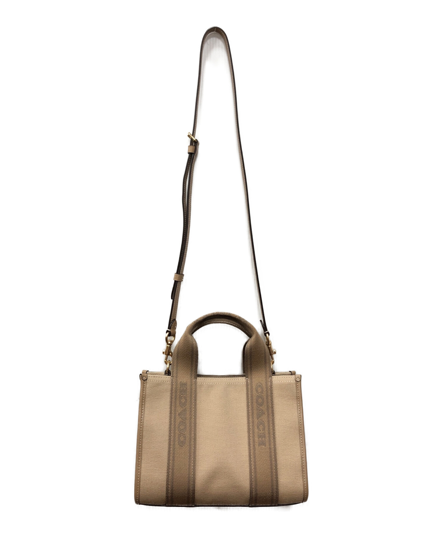 中古・古着通販】COACH (コーチ) スミス トート バッグ 24 ブラウン