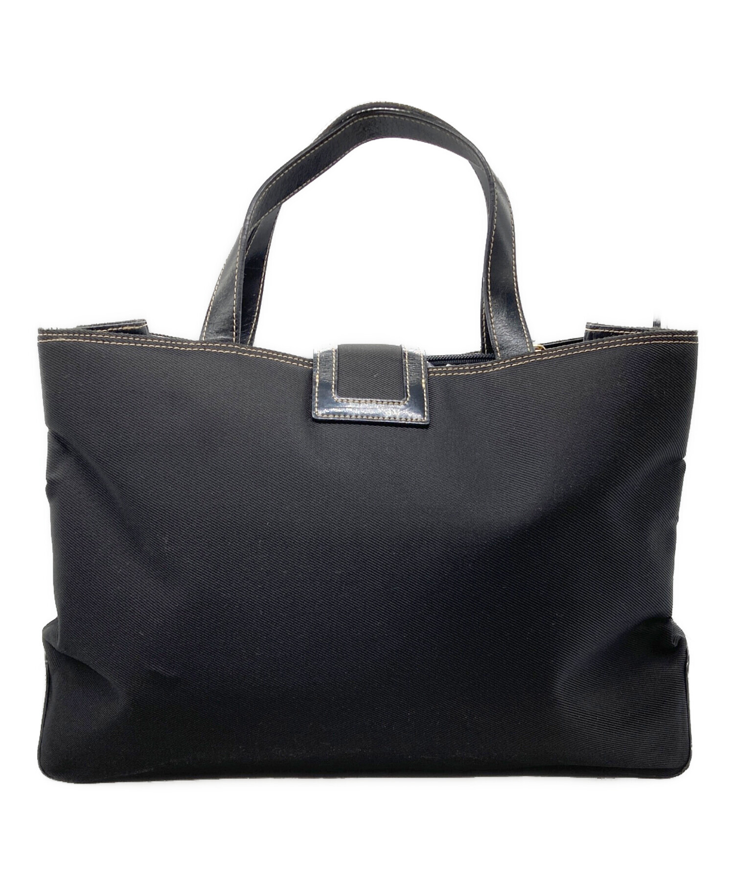 中古・古着通販】GIVENCHY (ジバンシィ) 4Gロゴ ハンドバッグ ブラック