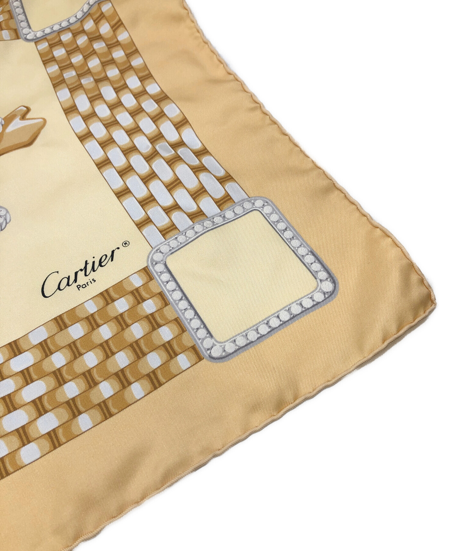 中古・古着通販】Cartier (カルティエ) パンテールシルクスカーフ