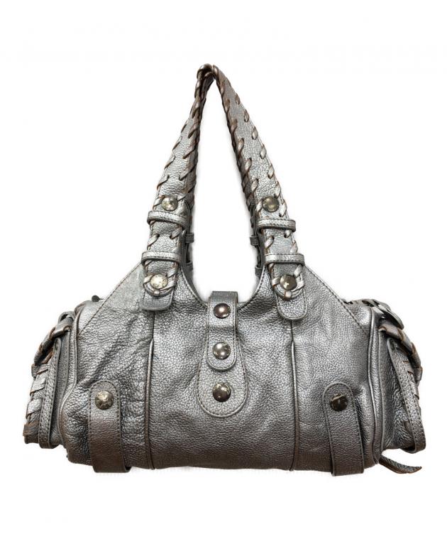 [希少] Chloé クロエ　シルベラード　ハンドバッグ 中古・古着通販】Chloe (クロエ) シルベラードハンドバッグ シルバー