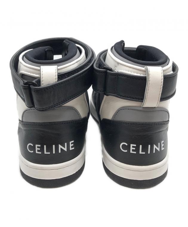 中古・古着通販】CELINE (セリーヌ) ベルクロストラップハイカット