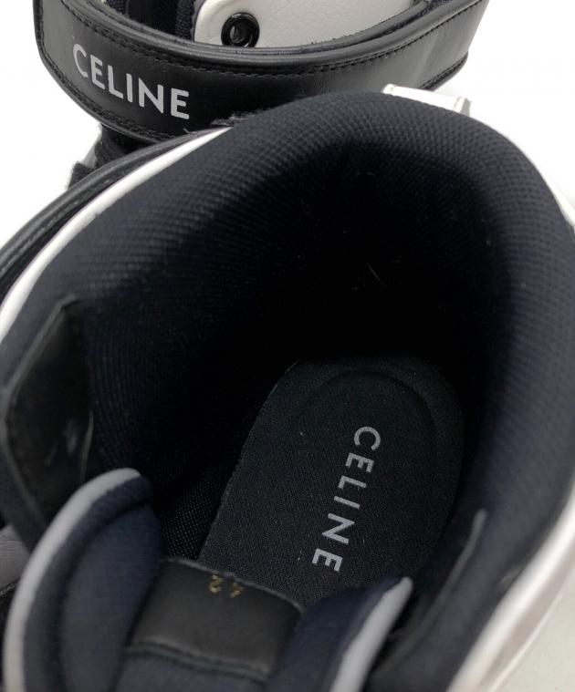 中古・古着通販】CELINE (セリーヌ) ベルクロストラップハイカット