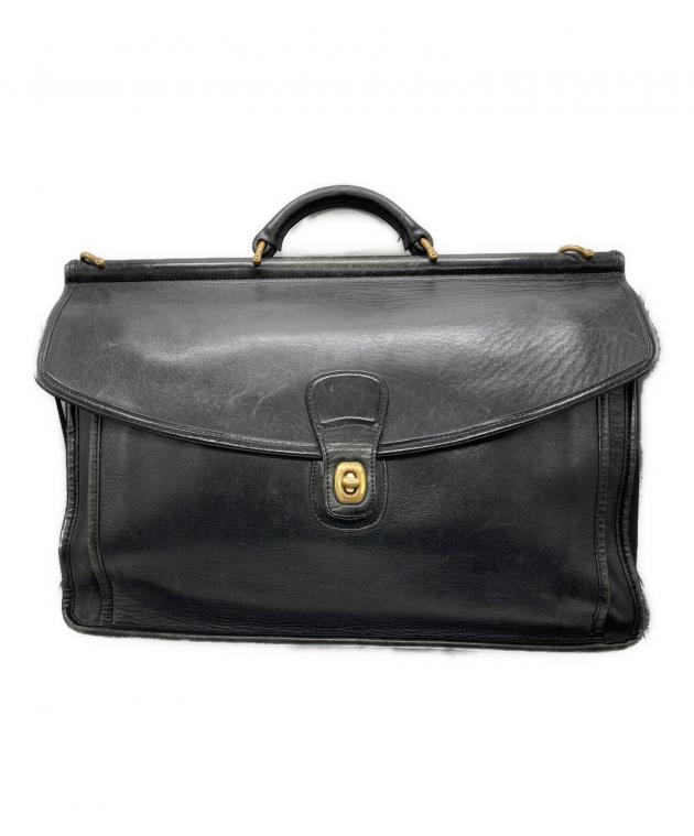 美品 OLD COACH ブリーフケース ビジネスバッグ ターンロック レザー 中古・古着通販】OLD COACH (オールドコーチ) ターンロックブリーフ