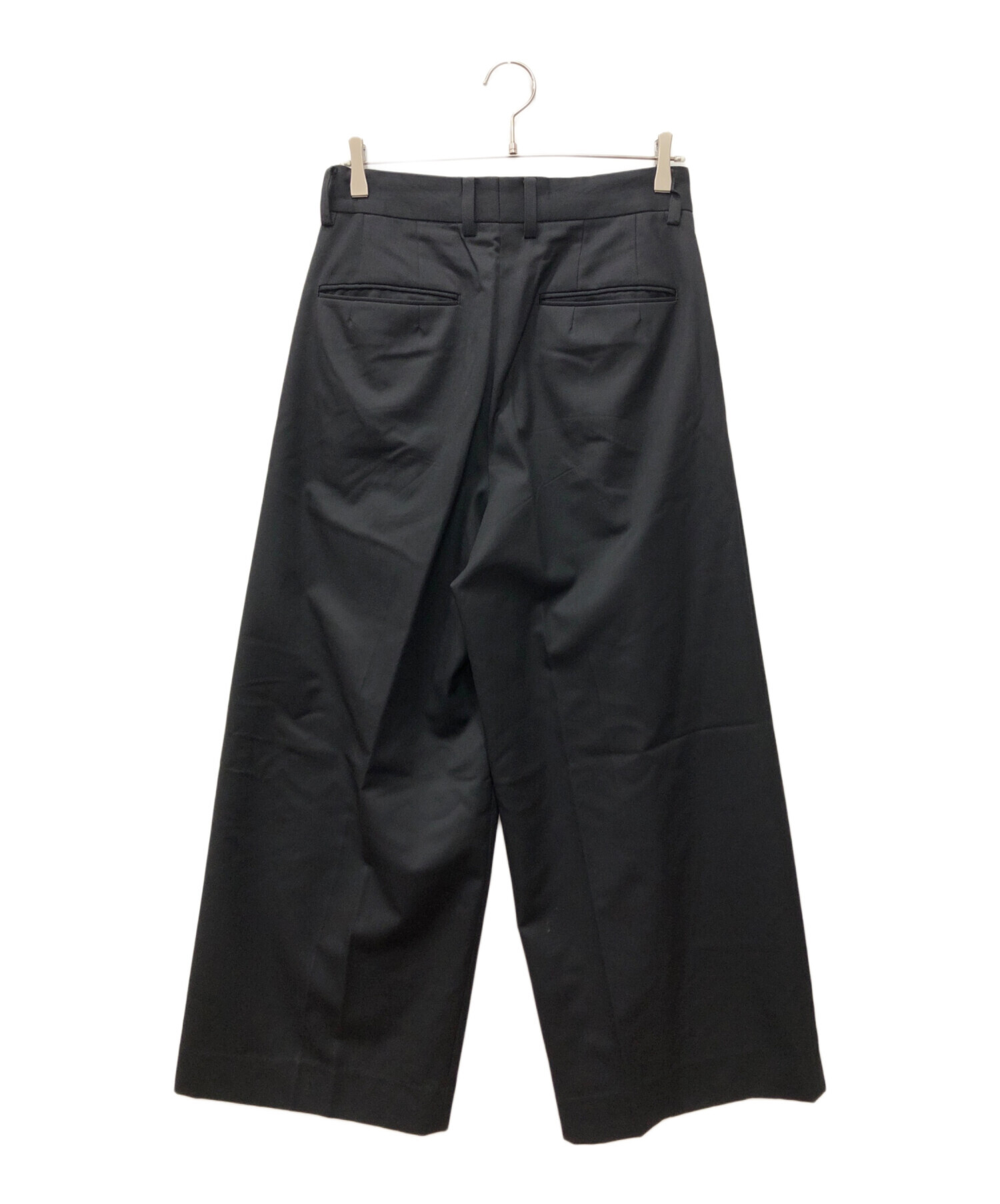 中古・古着通販】stein (シュタイン) Extra Wide Trousers ブラック