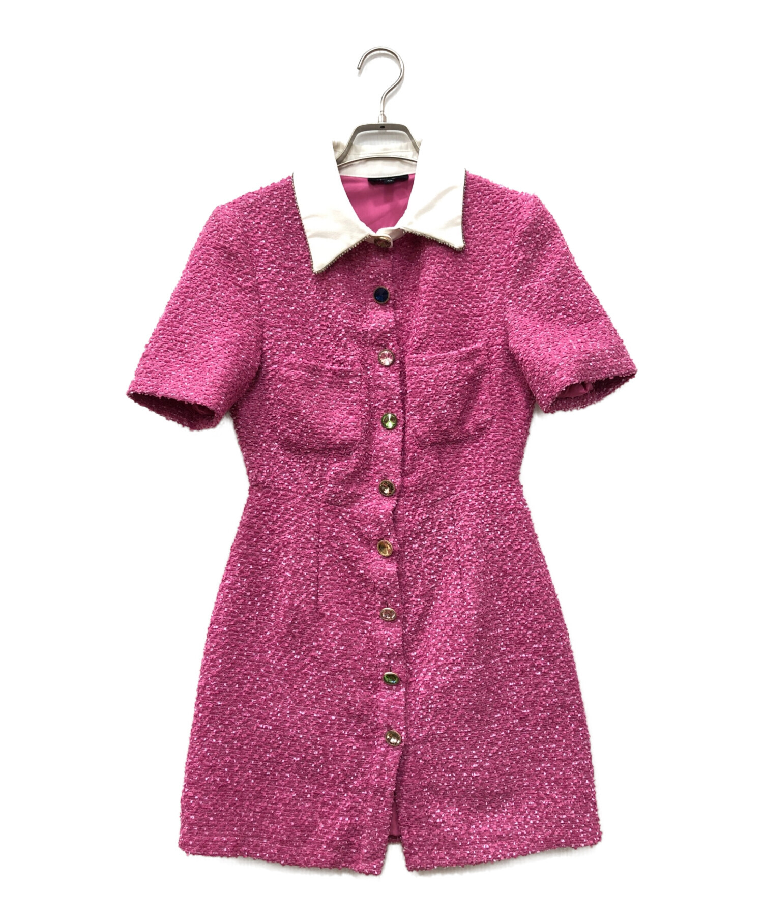 Sister Jane Waltz Tweed Confetti ドレス 中古・古着通販】Sister Jane (シスタージェーン) ツイードミニドレス