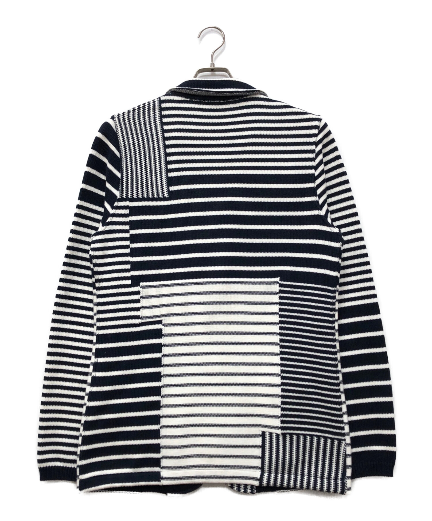 中古・古着通販】LARDINI (ラルディーニ) ニットジャケット ネイビー