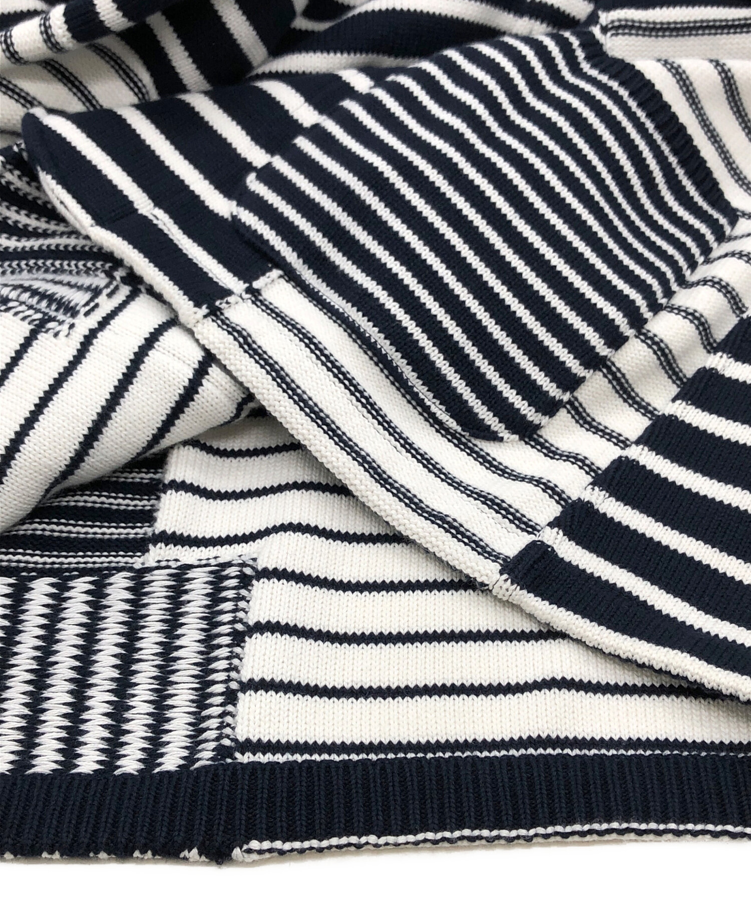 中古・古着通販】LARDINI (ラルディーニ) ニットジャケット ネイビー