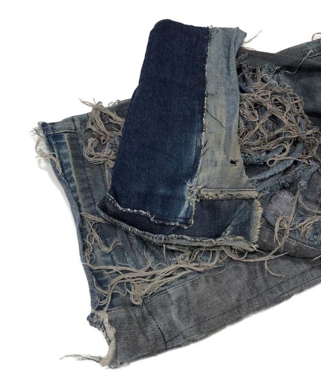 中古・古着通販】MM:OPTION (ミリオプション) noise denim pants