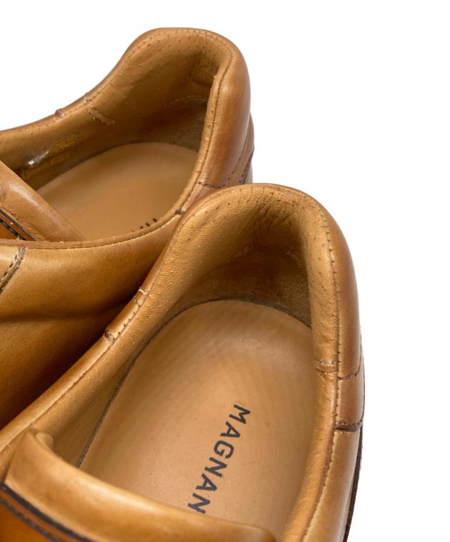 中古・古着通販】MAGNANNI (マグナーニ) レザースニーカー ブラウン