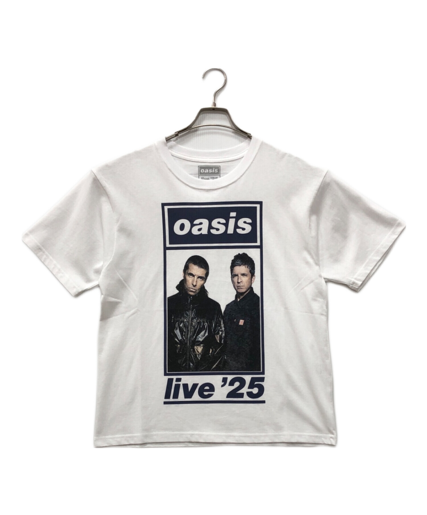 中古・古着通販】oasis (オアシス) バンドTシャツ ホワイト サイズ:M