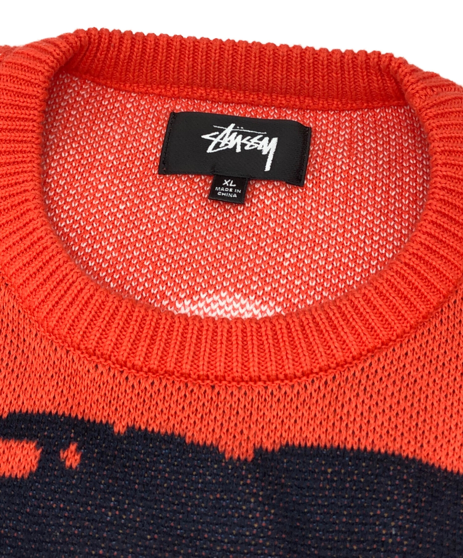 中古・古着通販】stussy (ステューシー) BOB MARLEY KNIT SWEATER