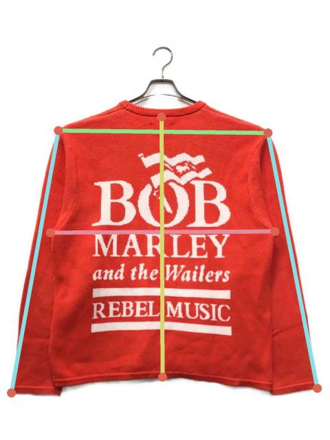 中古・古着通販】stussy (ステューシー) BOB MARLEY KNIT SWEATER