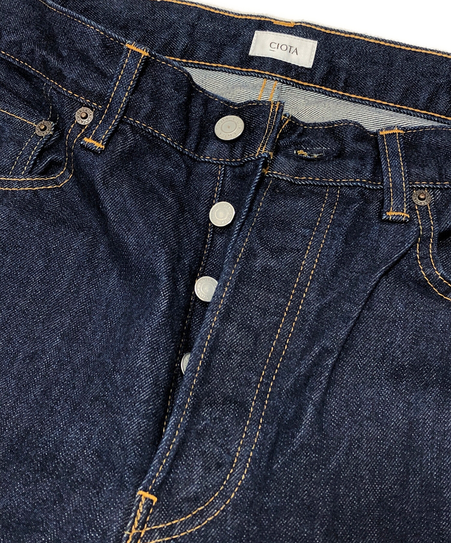 中古・古着通販】CIOTA (シオタ) 本藍スビンコットン 13,5oz 