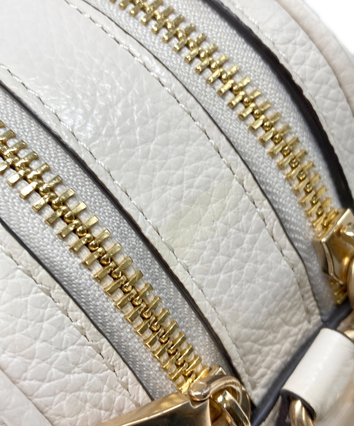 中古・古着通販】COACH (コーチ) ショルダーバッグ アイボリー サイズ