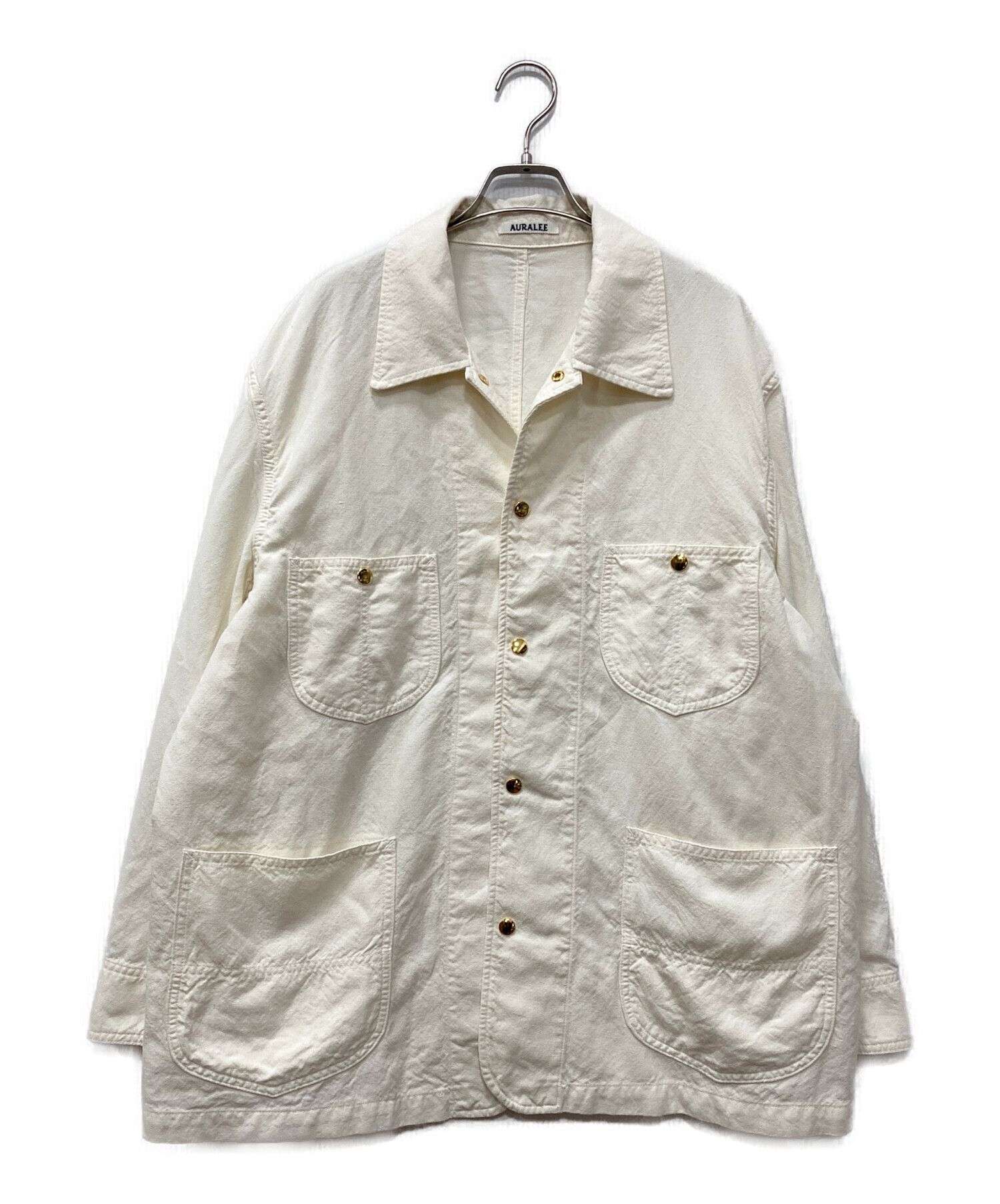 中古・古着通販】AURALEE (オーラリー) WOOL COTTON LINEN OX WORK