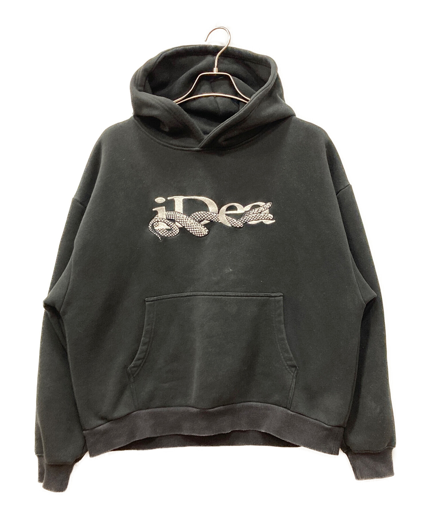 中古・古着通販】ideaswam (イデアスワム) OUROBOROS HOODIE ブラック