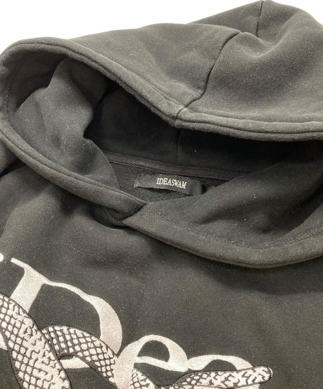 中古・古着通販】ideaswam (イデアスワム) OUROBOROS HOODIE ブラック