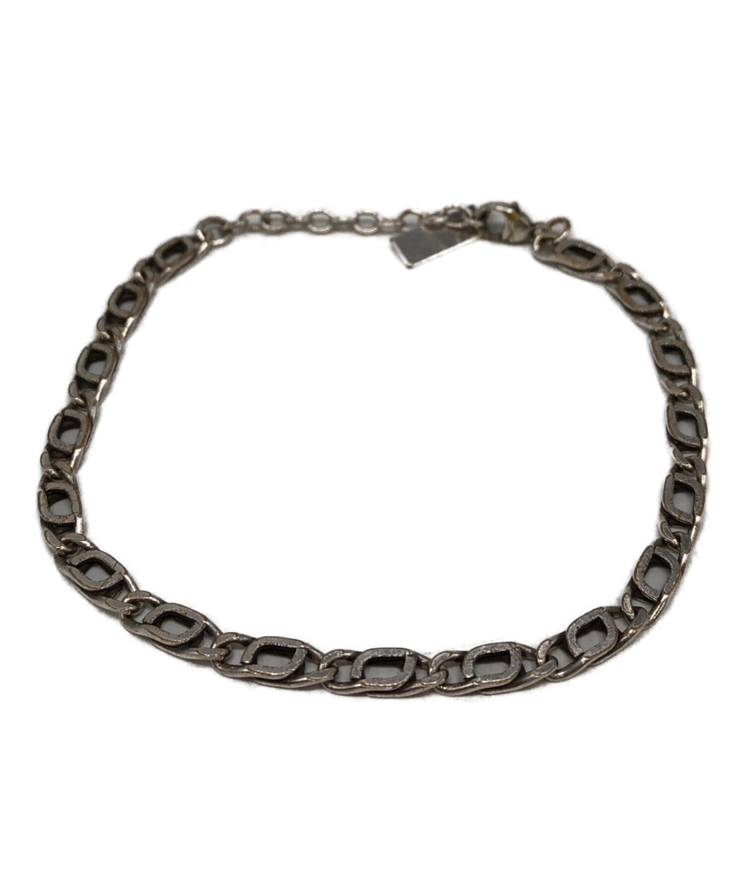 SAINT LAURENT PARIS チェーンブレスレット 中古・古着通販】Saint Laurent Paris (サンローランパリ) フィガロ
