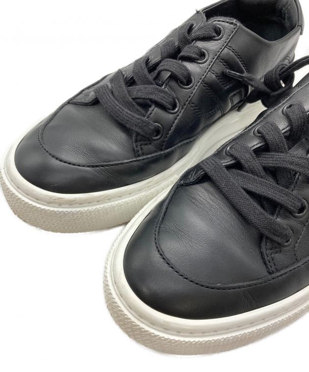 中古・古着通販】HERMES (エルメス) ディープ レザースニーカー
