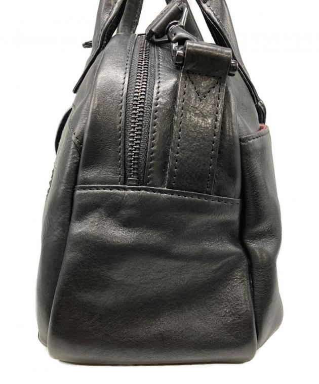 現行品　AVIREX 2way ミニボストンバッグ　オールレザー　底鋲 中古・古着通販】AVIREX (アヴィレックス) 2WAYミニボストンバッグ