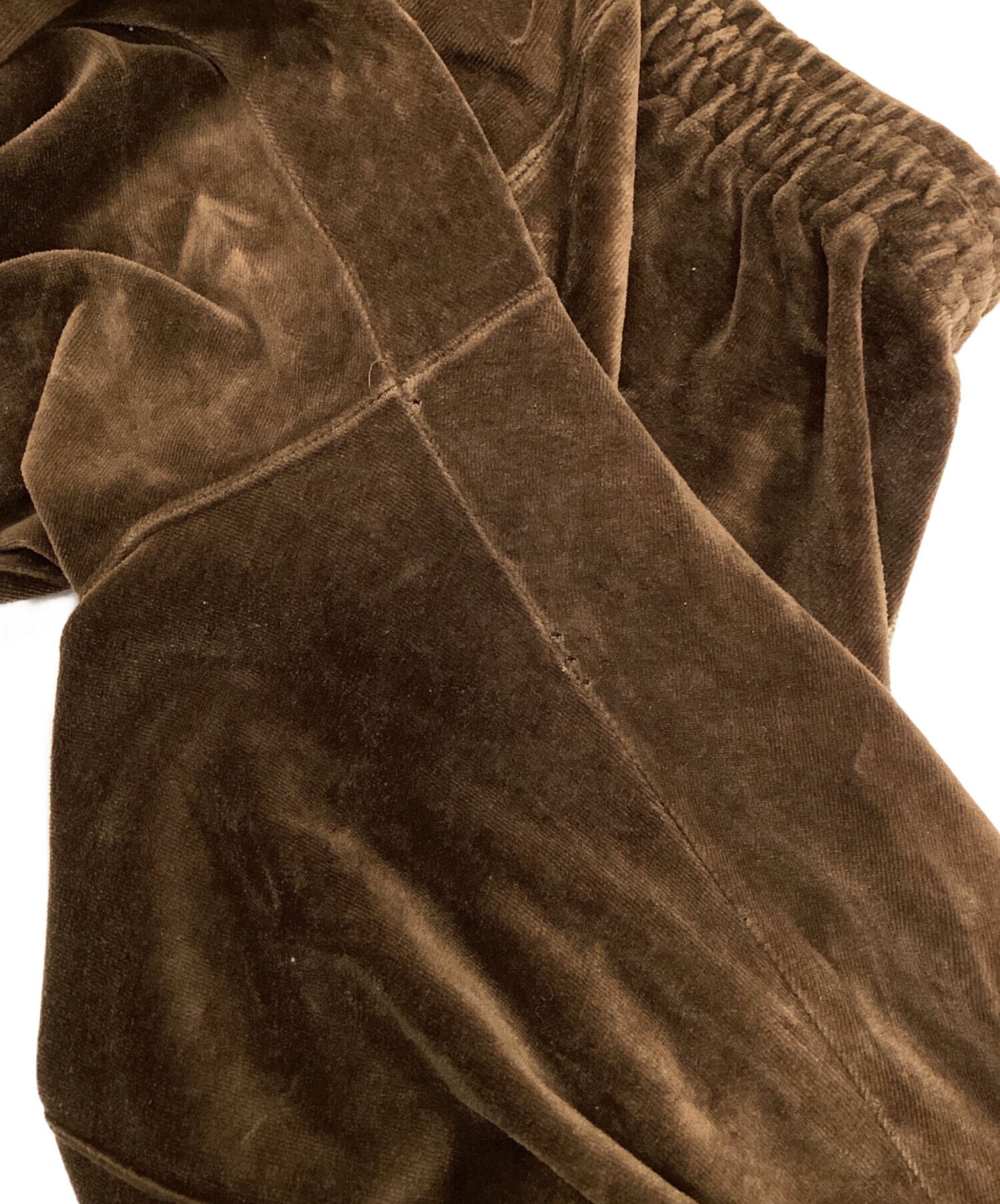 中古・古着通販】Needles (ニードルズ) Velour Narrow Track Pant