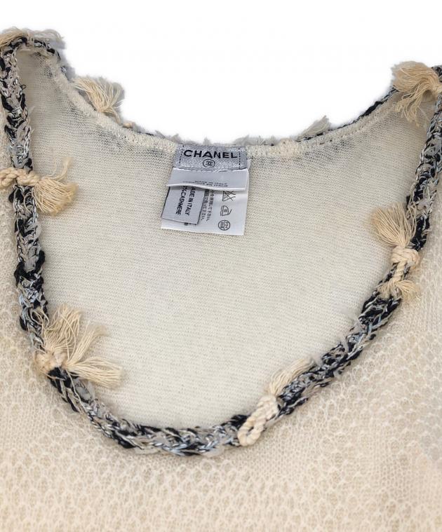 中古・古着通販】CHANEL (シャネル) カシミヤココマークアンサンブル