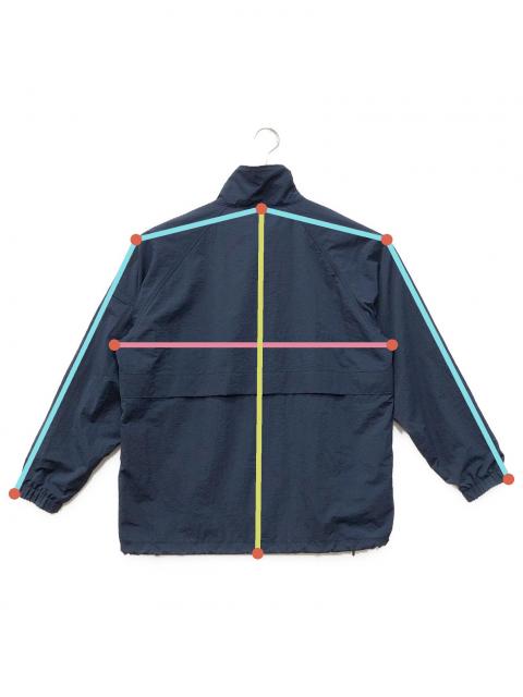 中古・古着通販】ALWAYTH (オールウェイズ) Training Jacket ネイビー